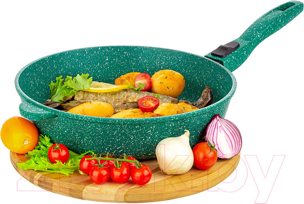 Изображение товара Сковорода Elan Gallery Гармония вкуса / 120649 (изумруд)