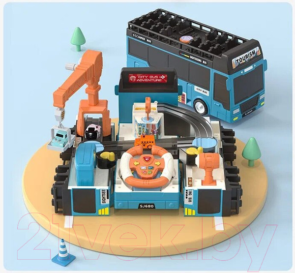 Изображение товара Игрушка-трансформер Top Goods Автобус SJ680C