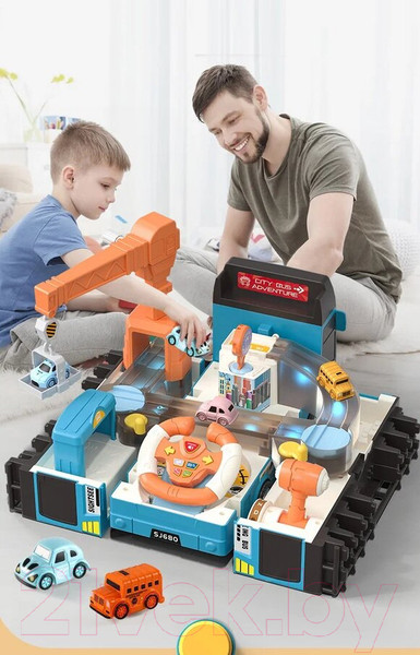 Изображение товара Игрушка-трансформер Top Goods Автобус SJ680C