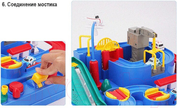 Изображение товара Автотрек Top Goods С машинками Т801A