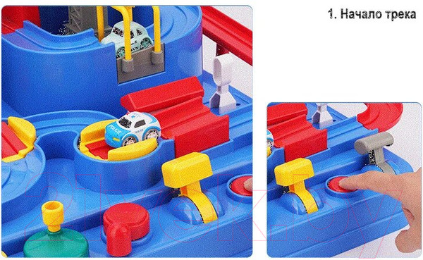 Изображение товара Автотрек Top Goods С машинками T101