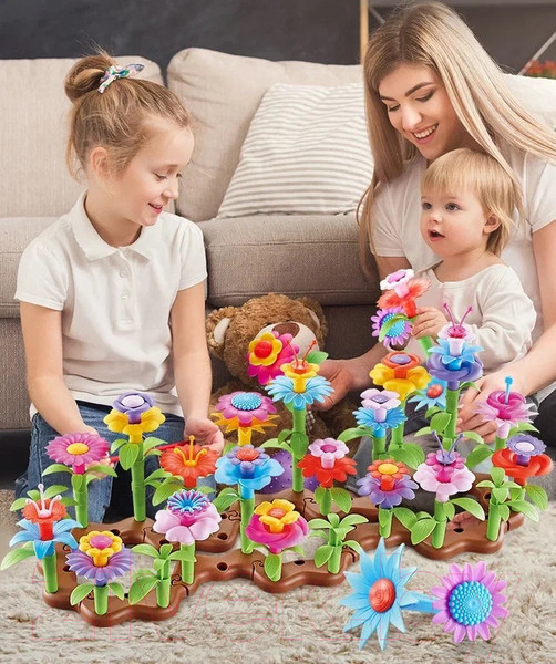 Изображение товара Конструктор Top Goods Цветочный сад 7104
