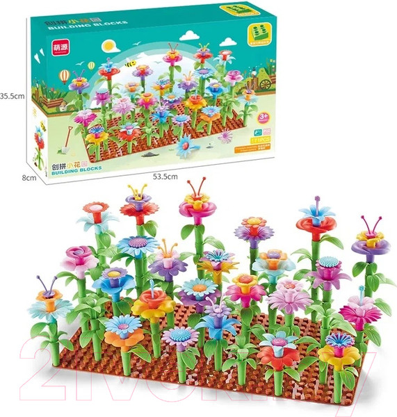 Изображение товара Конструктор Top Goods Цветочный сад 7171