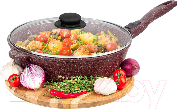 Изображение товара Сковорода Elan Gallery Гармония вкуса / 120774 (рубин)