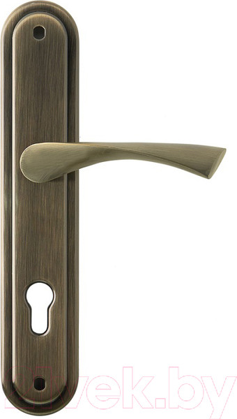 Изображение товара Ручка дверная Trodos AL76/85-L (алюминий, бронза)