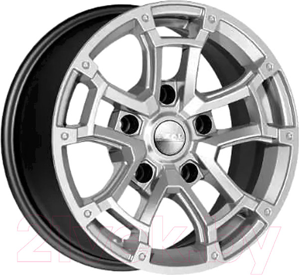 Изображение товара Литой диск SKAD Барахас 16x7" 5x139.7мм DIA 98.5мм ET 30мм Графит