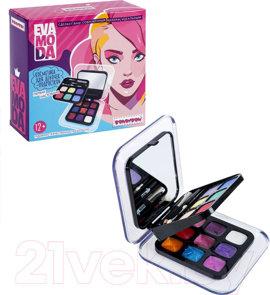 Изображение товара Набор детской декоративной косметики Bondibon Eva Moda / ВВ6127
