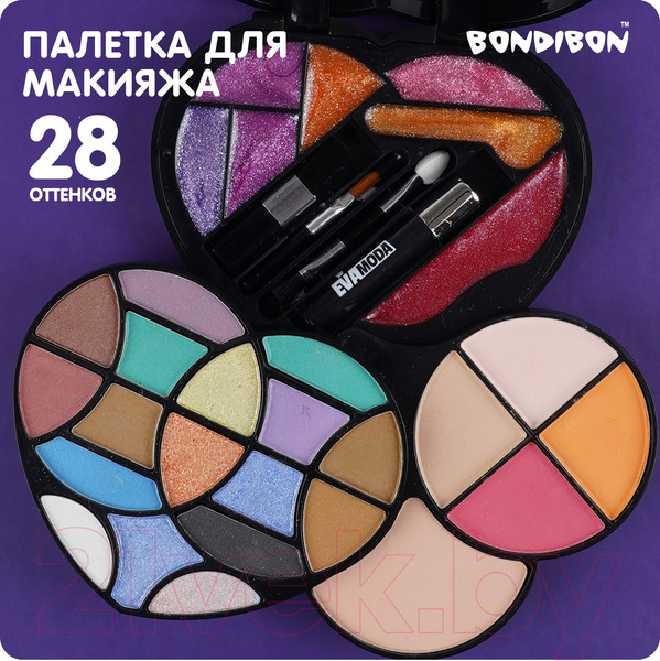 Изображение товара Набор детской декоративной косметики Bondibon Eva Moda / ВВ6125