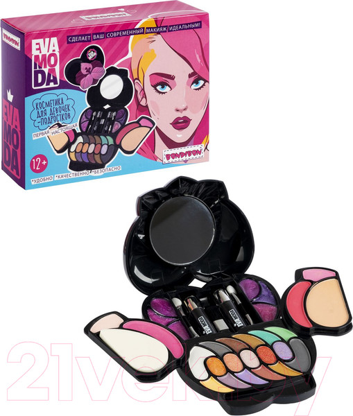 Изображение товара Набор детской декоративной косметики Bondibon Eva Moda / ВВ6124