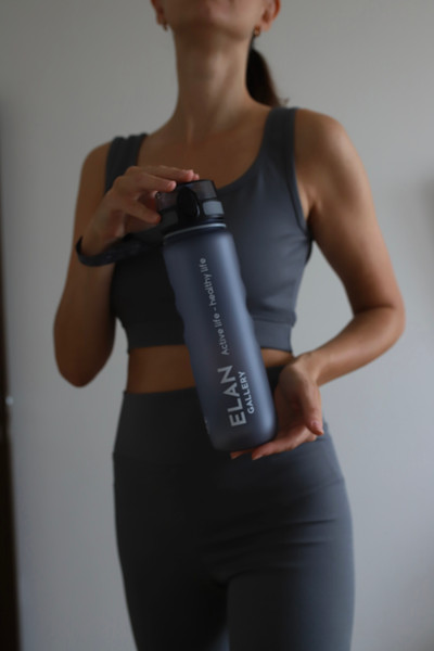 Изображение товара Бутылка для воды Elan Gallery Style Matte / 280140 (серый)