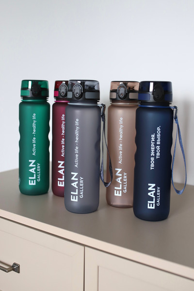 Изображение товара Бутылка для воды Elan Gallery Style Matte / 280140 (серый)