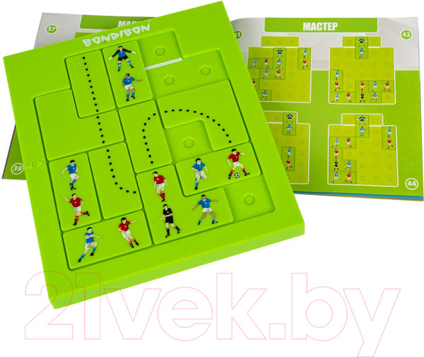 Изображение товара Игра-головоломка Bondibon БондиЛогика Фeтбол. Стратегия в атаке / ВВ6262
