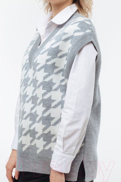 Изображение товара Жилет Romgil ТЗ686Ш (р.170-92-96-98-1102, серый/молочный)