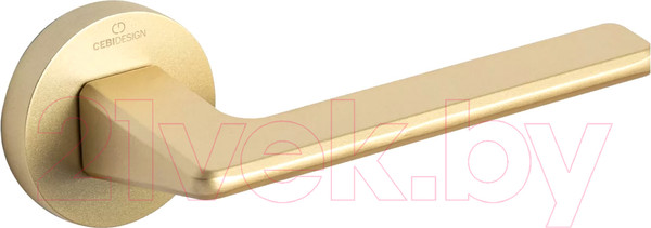 Изображение товара Ручка дверная Cebi Vera PC35 (матовое золото полимер)