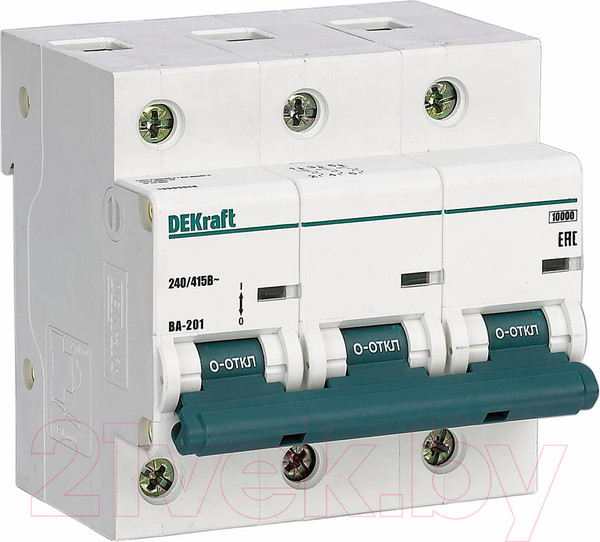 Изображение товара Выключатель автоматический DEKraft 13020DEK