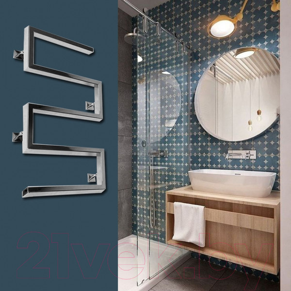 Изображение товара Полотенцесушитель водяной Ростела Грация 50x72 (1/2")