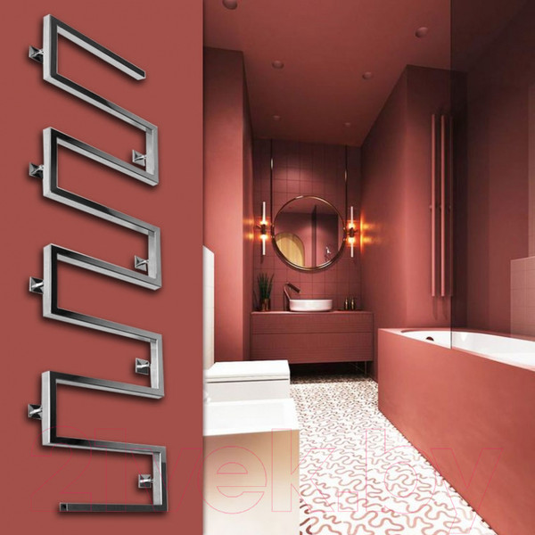 Изображение товара Полотенцесушитель водяной Ростела Грация 50x144 (1/2")