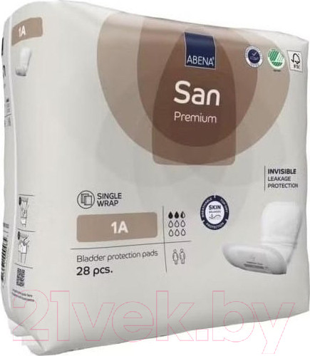 Изображение товара Прокладки урологические Abena San 1А Premium (28шт)