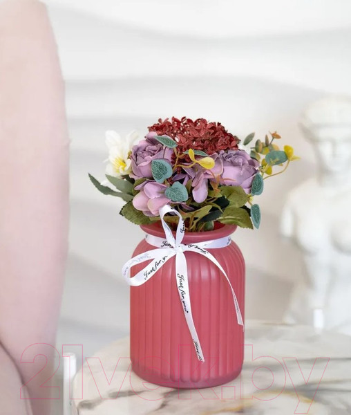 Изображение товара Искусственный букет Вещицы Фантазия 105x105x250 / Fancy86 (розовый)
