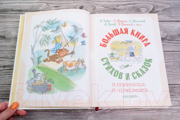 Изображение товара Книга АСТ Большая книга стихов и сказок (Остер Г.Б. и др.)