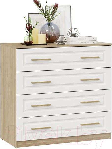 Изображение товара Комод ТриЯ Сэнди (вяз благородный/белый)