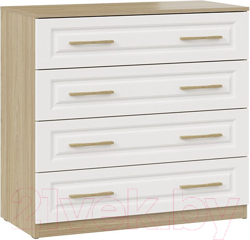 Изображение товара Комод ТриЯ Сэнди (вяз благородный/белый)