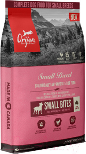 Изображение товара Сухой корм для собак Orijen Small Breed Dog / 2196 (1.8кг)