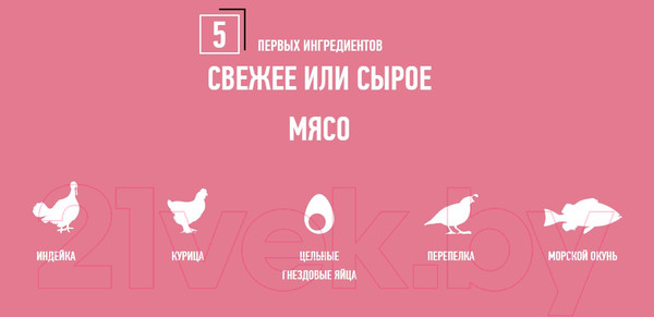 Изображение товара Сухой корм для собак Orijen Small Breed Dog / 2196 (1.8кг)