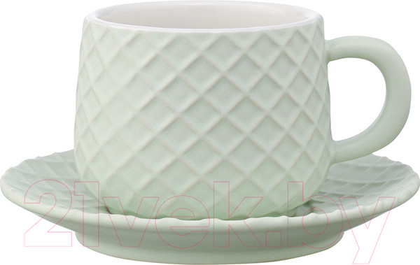 Изображение товара Чашка с блюдцем Liberty Jones Marshmallow / LJ000081 (мятный)