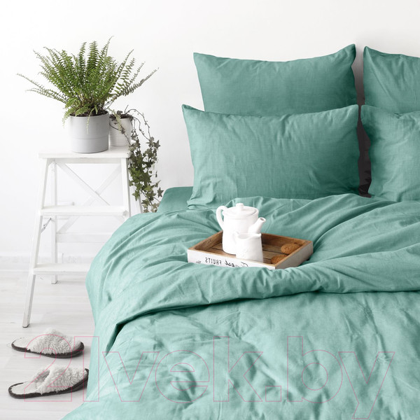 Изображение товара Пододеяльник Verossa 148x215 / 776120 (Melange Emerald)