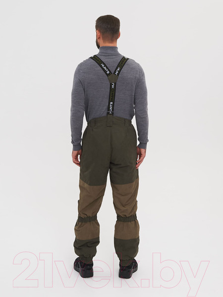 Изображение товара Костюм для охоты и рыбалки Huntsman Горка Люкс Исландия Хаки / 9635 (р-р 56-58/182-188)