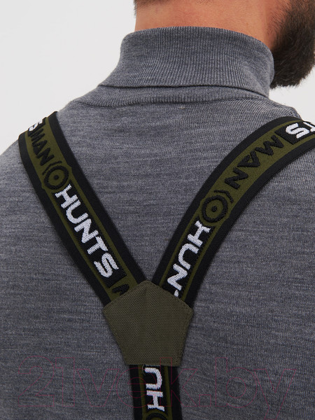 Изображение товара Костюм для охоты и рыбалки Huntsman Горка Люкс Исландия Хаки / 9635 (р-р 56-58/182-188)