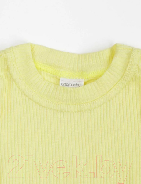 Изображение товара Кофта детская Amarobaby Generation / AB-OD22-GN2702S/04-140 (желтый, р.140)