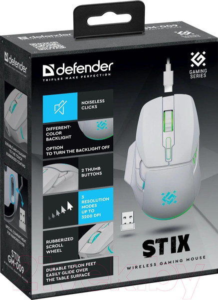 Изображение товара Мышь Defender Stix GM-009 / 52009