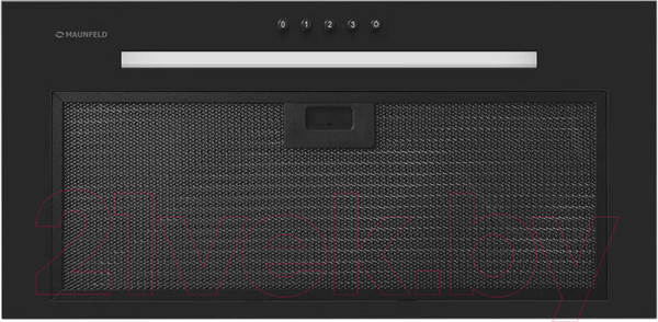 Изображение товара Вытяжка скрытая Maunfeld Crosby 850LED (черный)