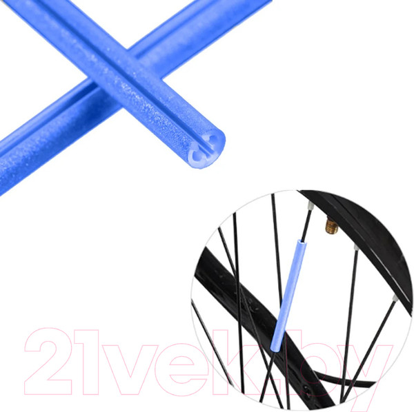 Изображение товара Накладки на спицы светоотражающие Sipl АG402E (синий)