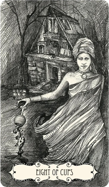 Изображение товара Гадальные карты U.S. Games Systems Tarot of the Abyss / TOA80