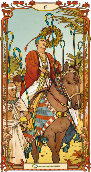 Изображение товара Гадальные карты Lo Scarabeo Egyptian Art Nouveau Tarot Cards EX293