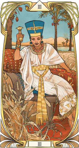 Изображение товара Гадальные карты Lo Scarabeo Egyptian Art Nouveau Tarot Cards EX293