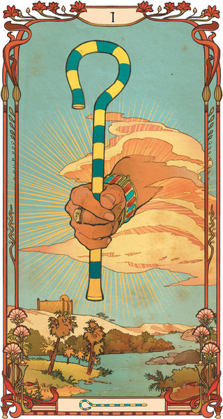Изображение товара Гадальные карты Lo Scarabeo Egyptian Art Nouveau Tarot Cards EX293