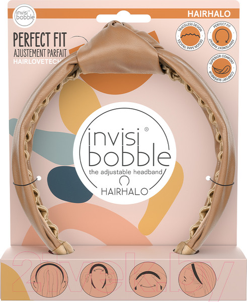 Изображение товара Обруч для волос Invisibobble Hairhalo Hello Pumpkin