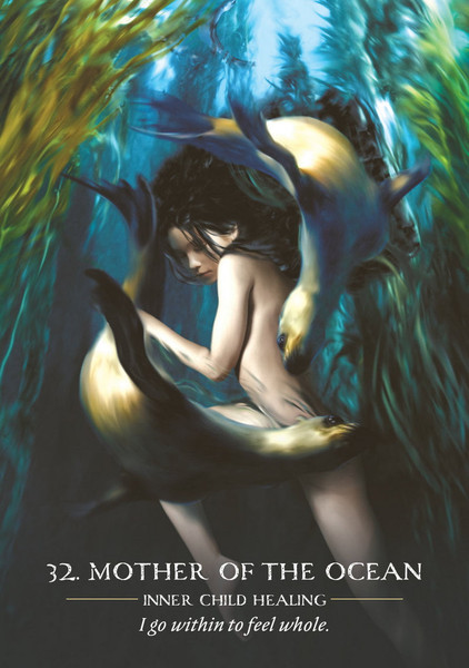 Изображение товара Гадальные карты Blue Angel Publishing Water Temple Oracle Cards / WTR44