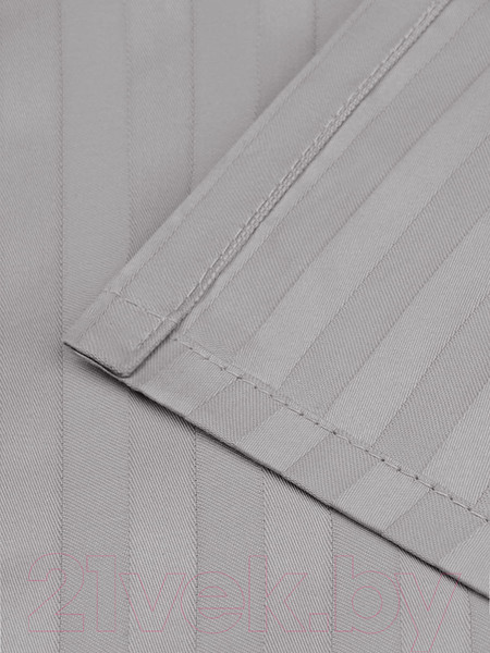 Изображение товара Комплект постельного белья Arya Vip Страйп Сатин 2сп / 8680943231192 (светло-серый)