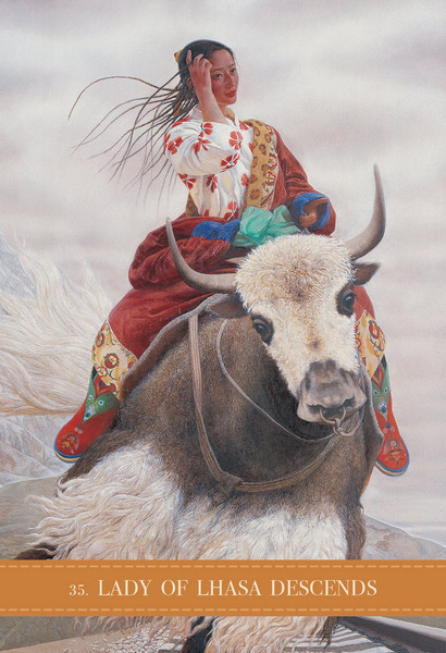 Изображение товара Гадальные карты Blue Angel Publishing Wild Kuan Yin Oracle Cards - Velvet Goddess Edition / WYVG