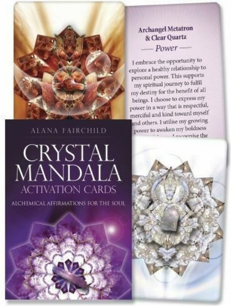 Изображение товара Гадальные карты Blue Angel Publishing Crystal Mandala Activation Cards / PCM56