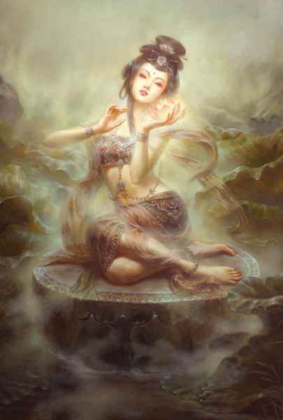 Изображение товара Гадальные карты Blue Angel Publishing Pocket Kuan Yin / PKO44