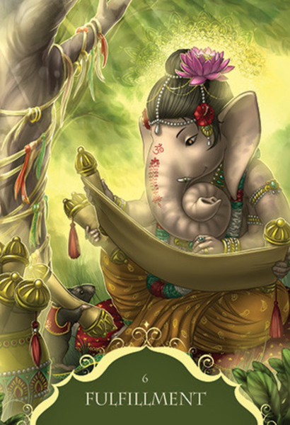 Изображение товара Гадальные карты Blue Angel Publishing Whispers of Lord Ganesha / WLG50