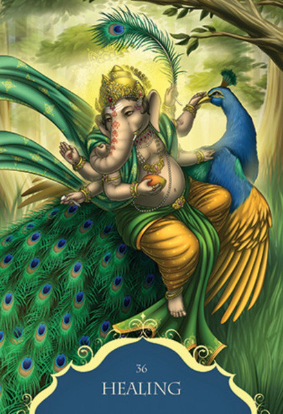 Изображение товара Гадальные карты Blue Angel Publishing Whispers of Lord Ganesha / WLG50