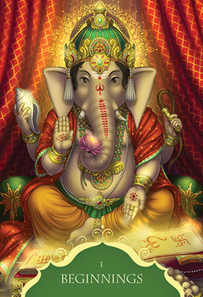 Изображение товара Гадальные карты Blue Angel Publishing Whispers of Lord Ganesha / WLG50