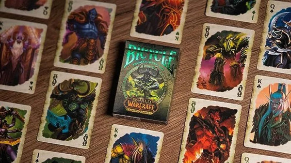 Изображение товара Игральные карты Bicycle World of Warcraft Burning Crusade Standard Index / 10037566